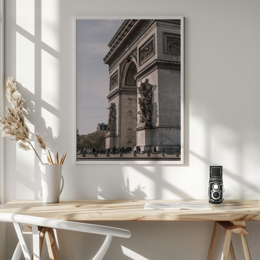 Arc de Triomphe_2 - Poster / Art Print - interiör