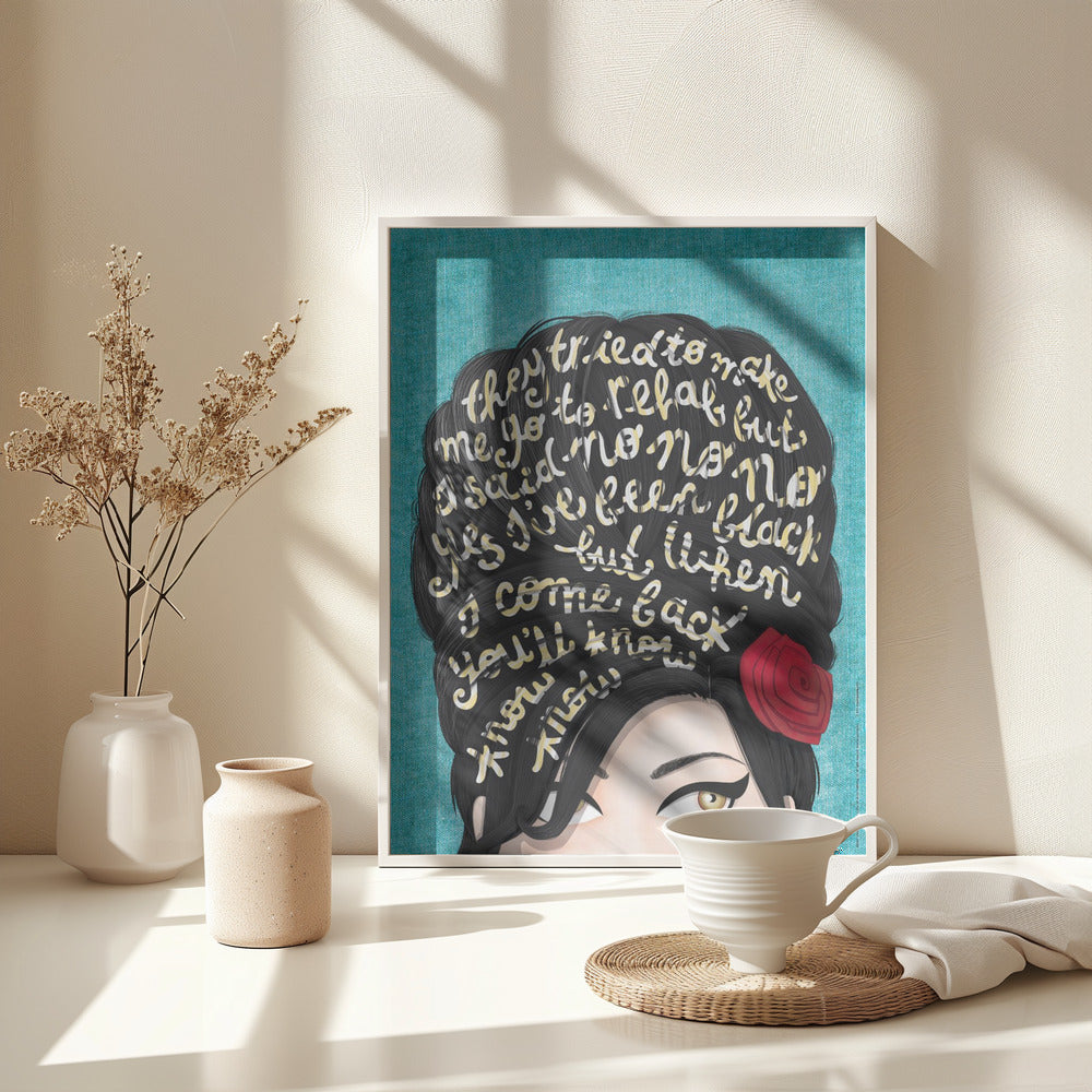 Rehab - Poster / Art Print - interiör