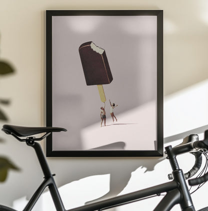 You treat me well - Poster / Art Print - interiör