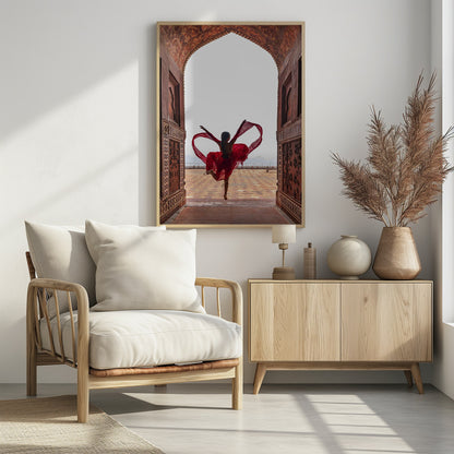 Taj Mahal's Heart - Poster / Art Print - interiör
