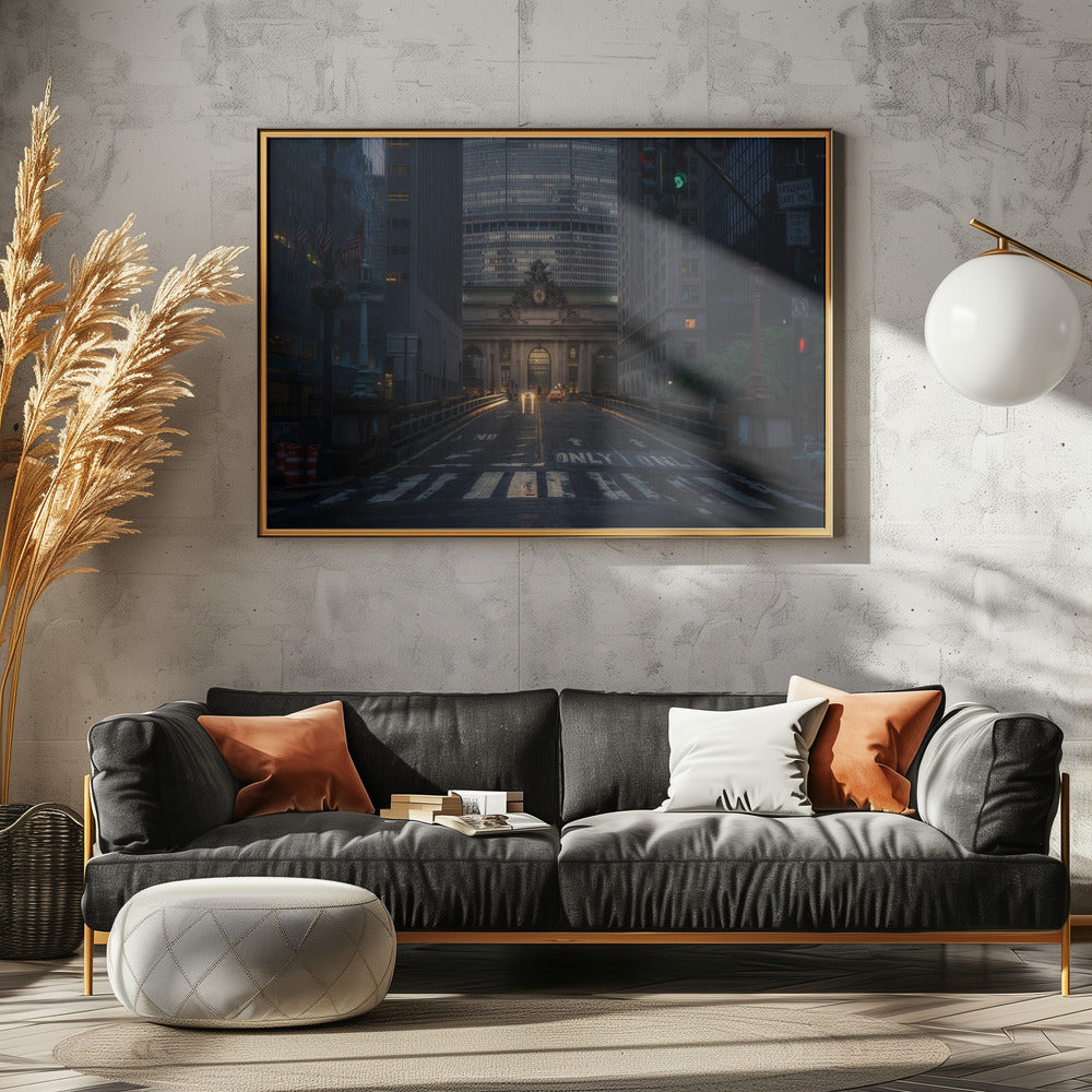 Zebra crossing - Poster / Art Print - interiör