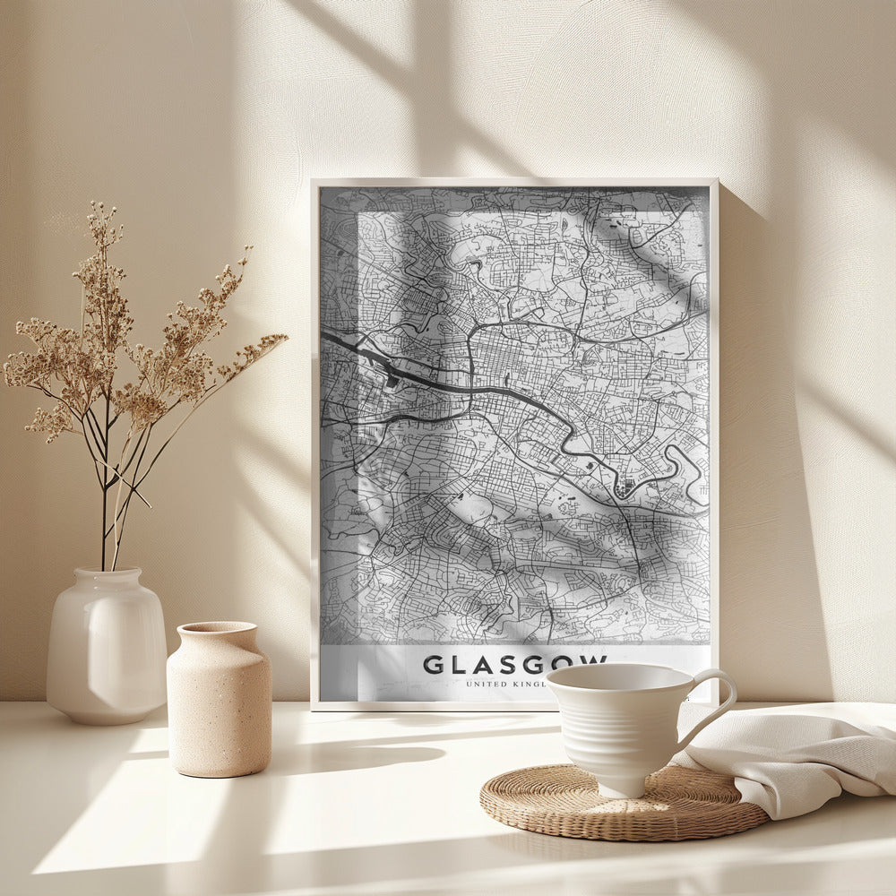 Glasgow - Poster / Art Print - interiör