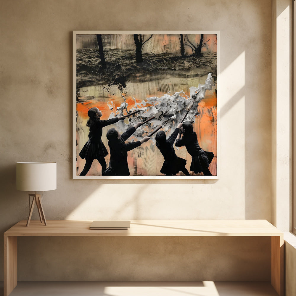 The Witchlings - Poster / Art Print - interiör