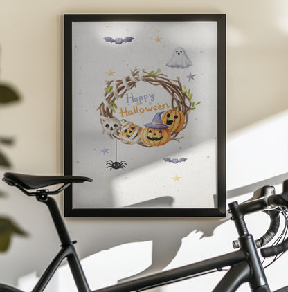 Halloween Dreamcatcher - Poster / Art Print - interiör