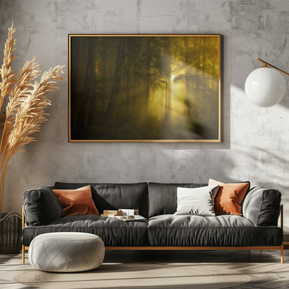 Yellow - Poster / Art Print - interiör