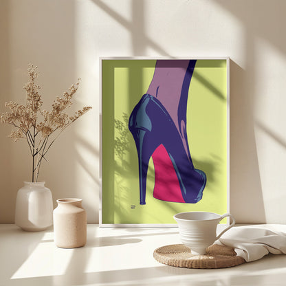Shoes 4 - Poster / Art Print - interiör