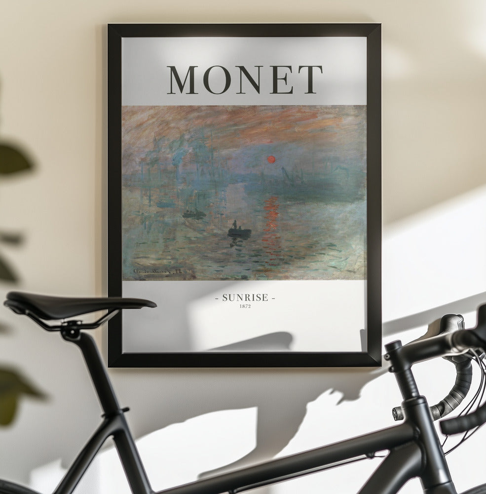 Sunrise 1872 - Poster / Art Print - interiör