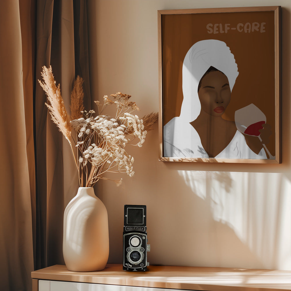 Self-Care - Poster / Art Print - interiör