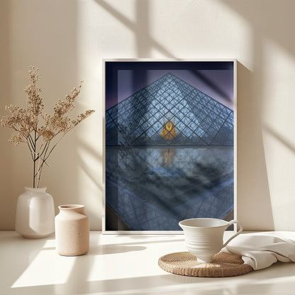 The piramid - Poster / Art Print - interiör