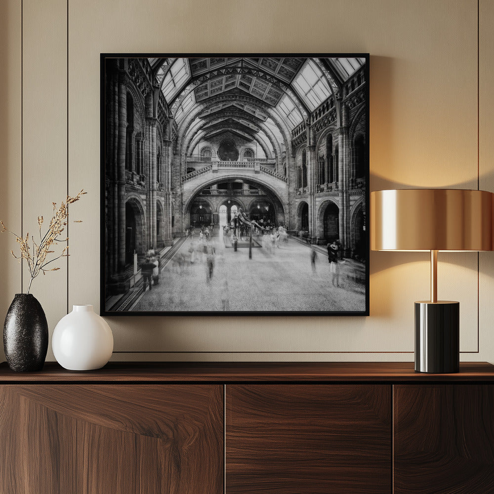 Natural History Museum of London - Poster / Art Print - interiör