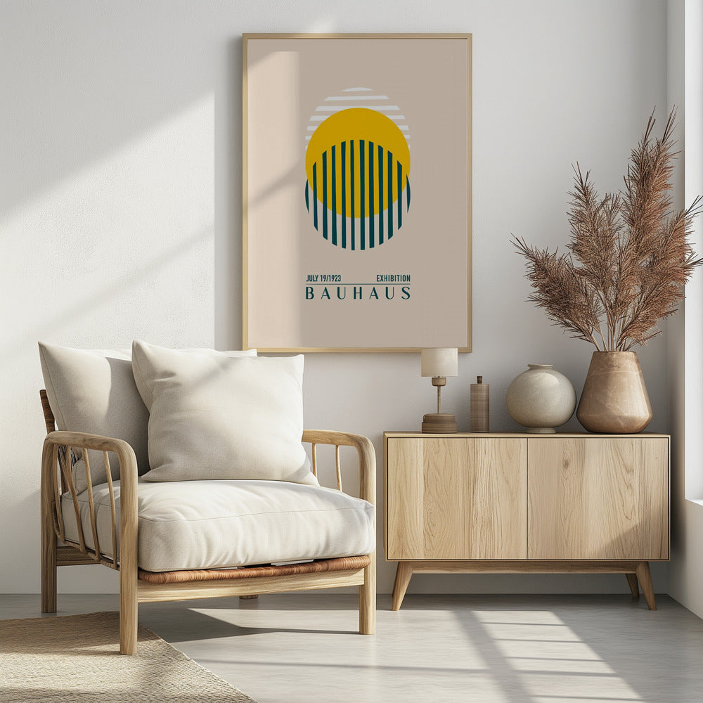 Bauhaus Sari Kure - Poster / Art Print - interiör