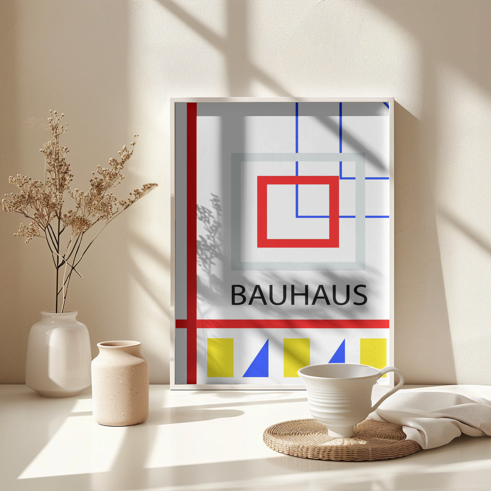 Bauhaus Series #3 - Poster / Art Print - interiör