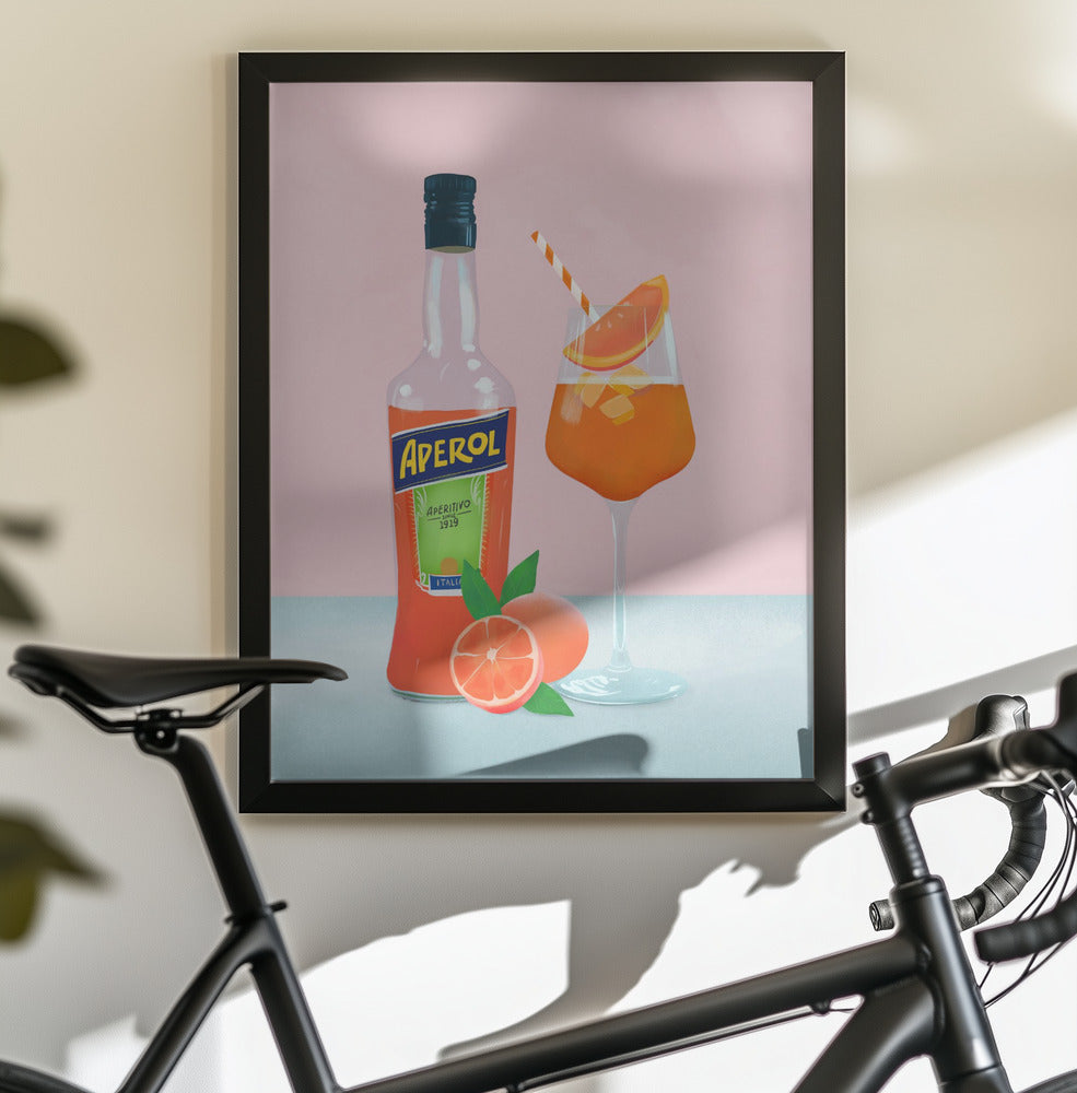 Aperol Spritz - Poster / Art Print - interiör