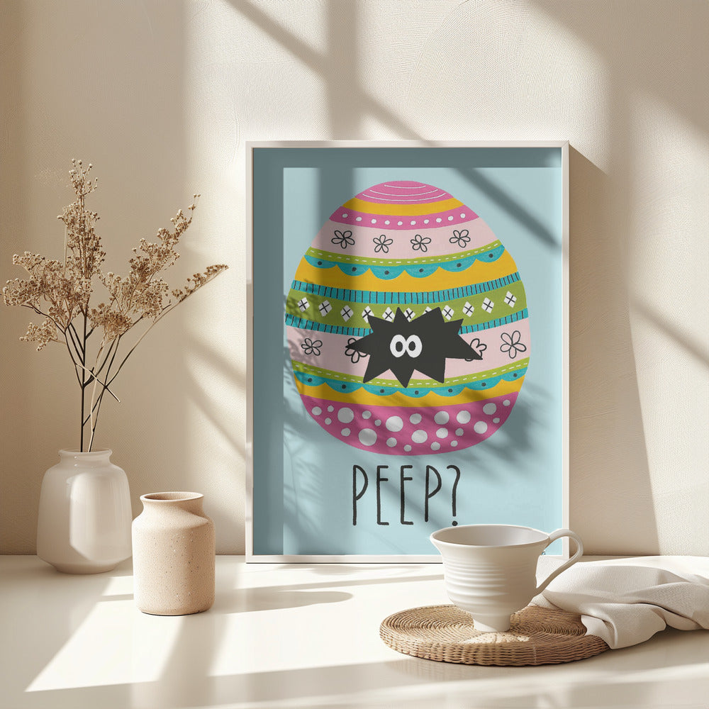 Peep? - Poster / Art Print - interiör