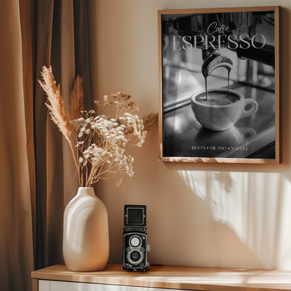 Caffe Espresso - Poster / Art Print - interiör