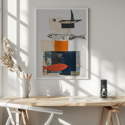 The Fishes - Poster / Art Print - interiör