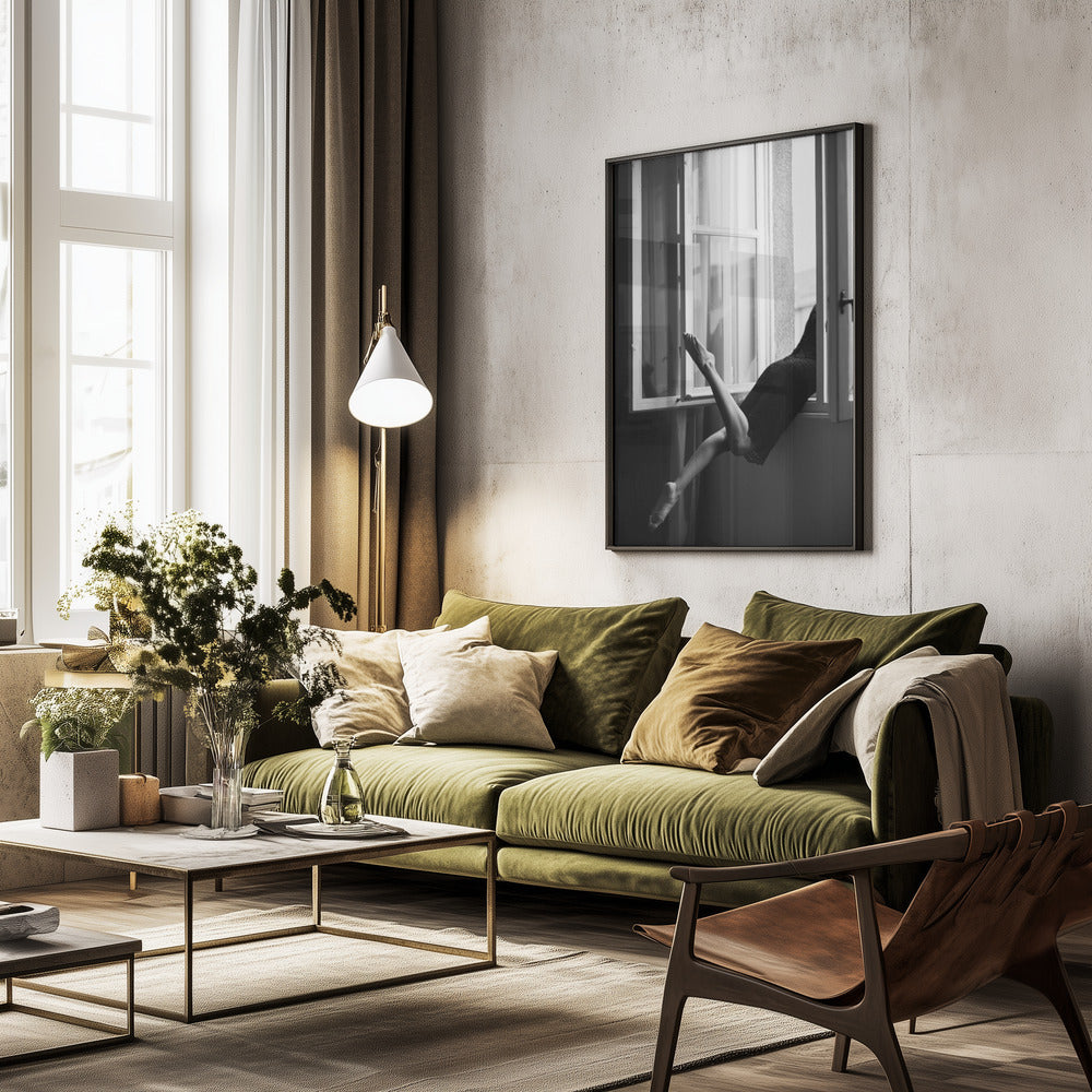 Jazzy Sunday - Poster / Art Print - interiör