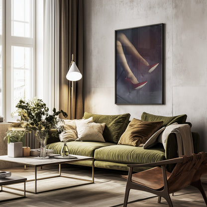 AFTERNOON COFFEE - Poster / Art Print - interiör