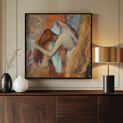 Woman At Her Toilette - Poster / Art Print - interiör