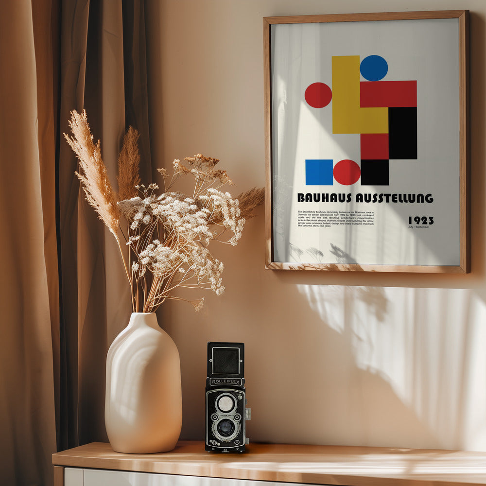 Bauhaus Ausstellung - Poster / Art Print - interiör