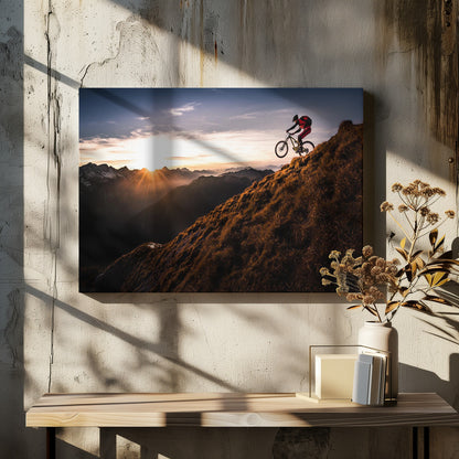 Live the adventure - Poster / Art Print - interiör