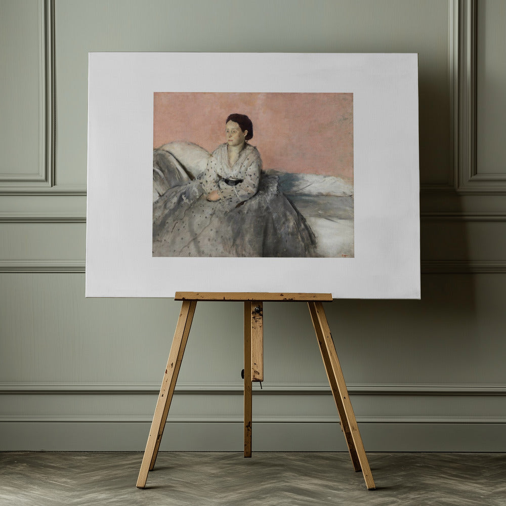 Horse In a Meadow - Poster / Art Print - interiör
