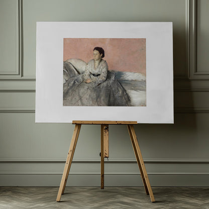 Horse In a Meadow - Poster / Art Print - interiör