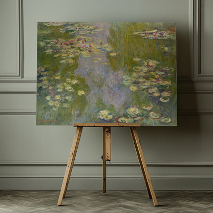 Water Lilies (1919) - Poster / Art Print - interiör