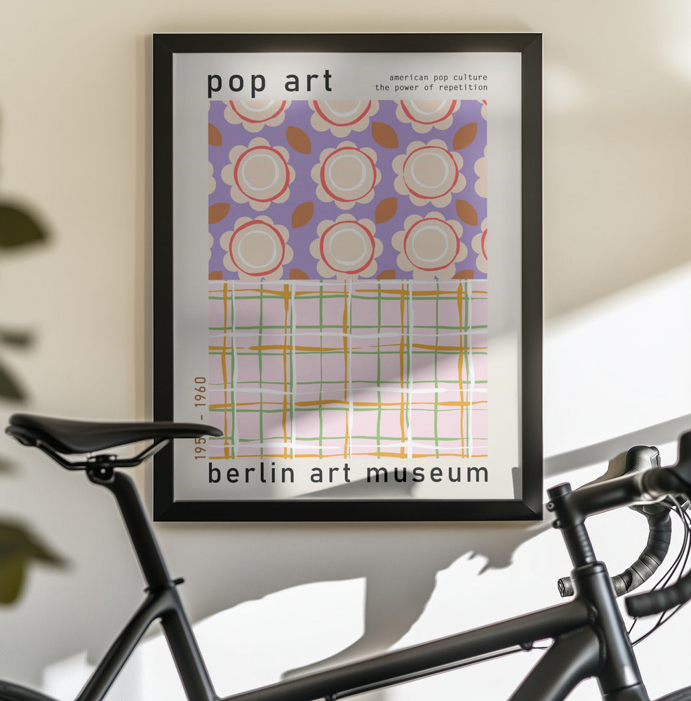 Berlin Art Museum Pop Art - Poster / Art Print - interiör
