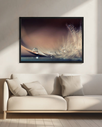 Stories of Drops - Poster / Art Print - interiör