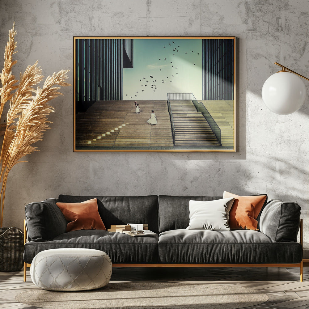Free like a bird... - Poster / Art Print - interiör