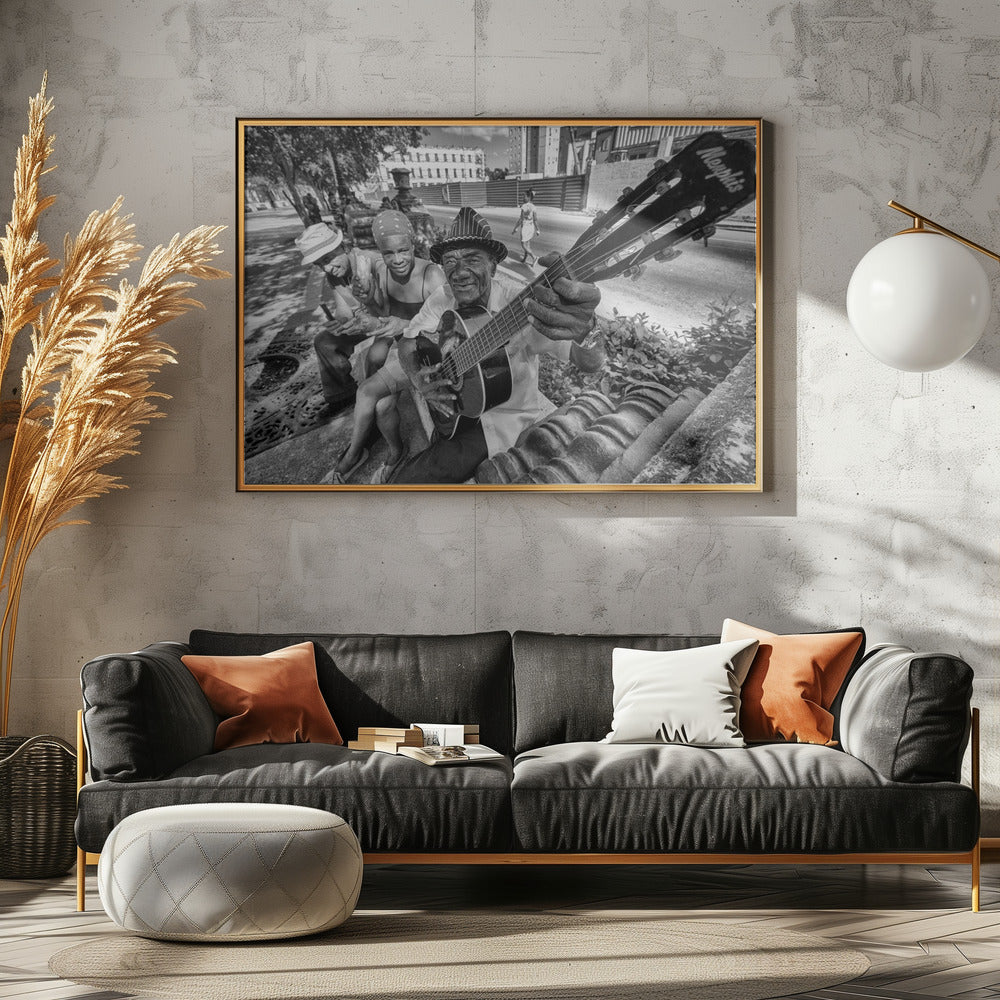 Memphis in Havana - Poster / Art Print - interiör