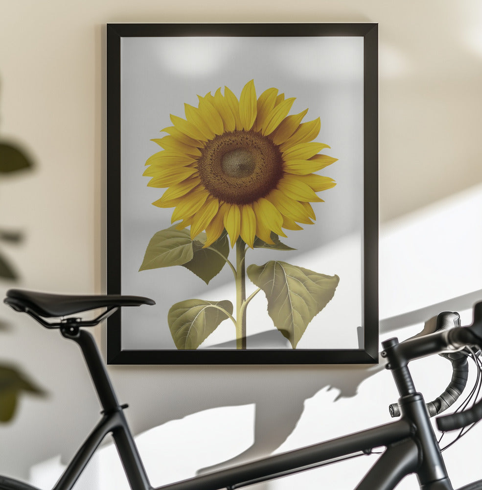 Sunflower Still - Poster / Art Print - interiör