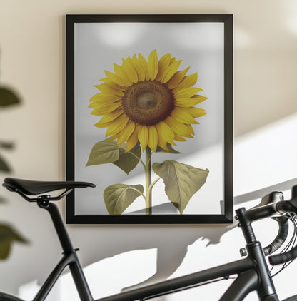 Sunflower Still - Poster / Art Print - interiör