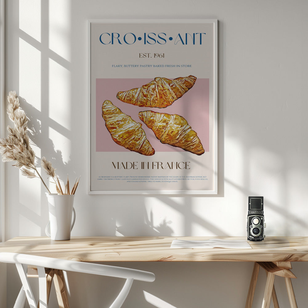 Croissant Print - Poster / Art Print - interiör