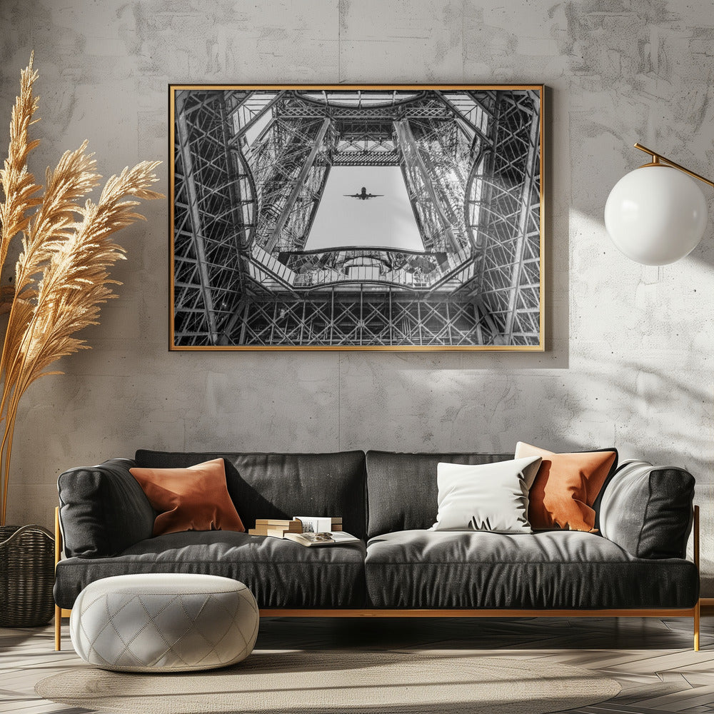 Paris Eifel - Poster / Art Print - interiör