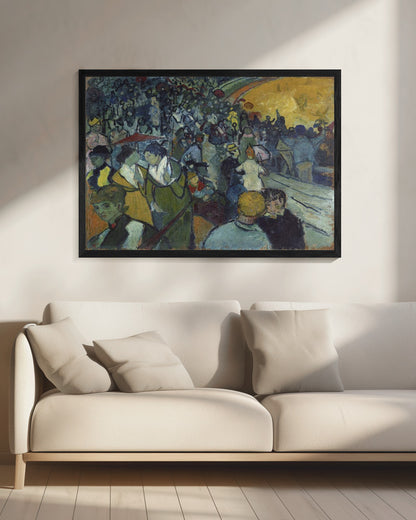 Les Arènes (1888) - Poster / Art Print - interiör