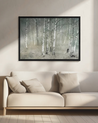Morning silence - Poster / Art Print - interiör