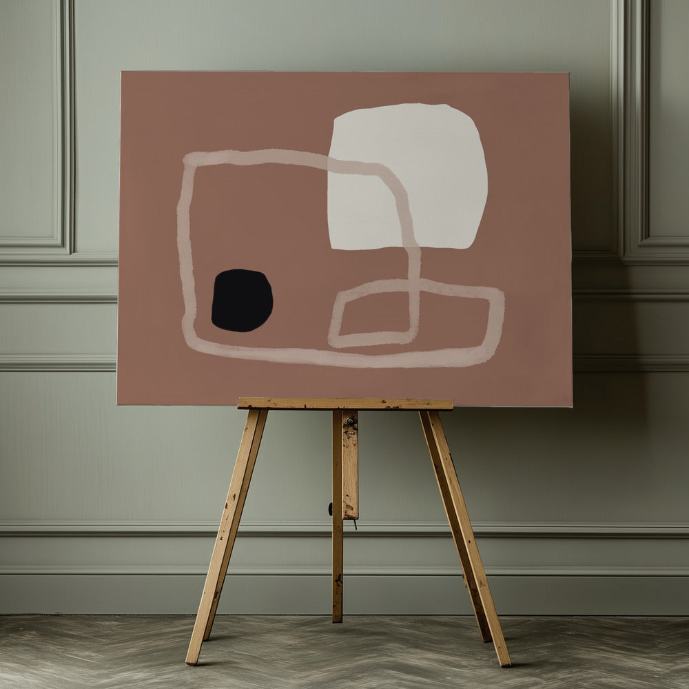 Feel Something - Poster / Art Print - interiör