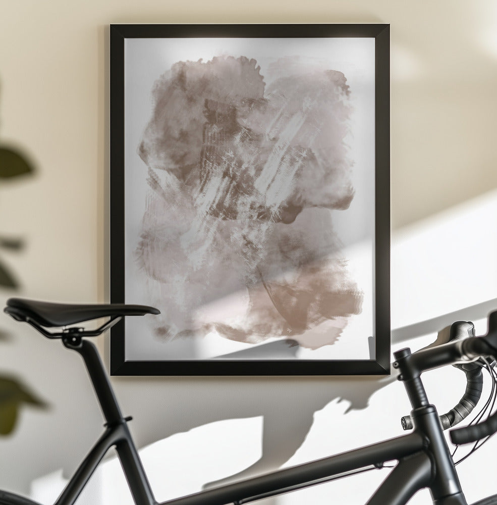 Abstract Mocha Coffee - Poster / Art Print - interiör