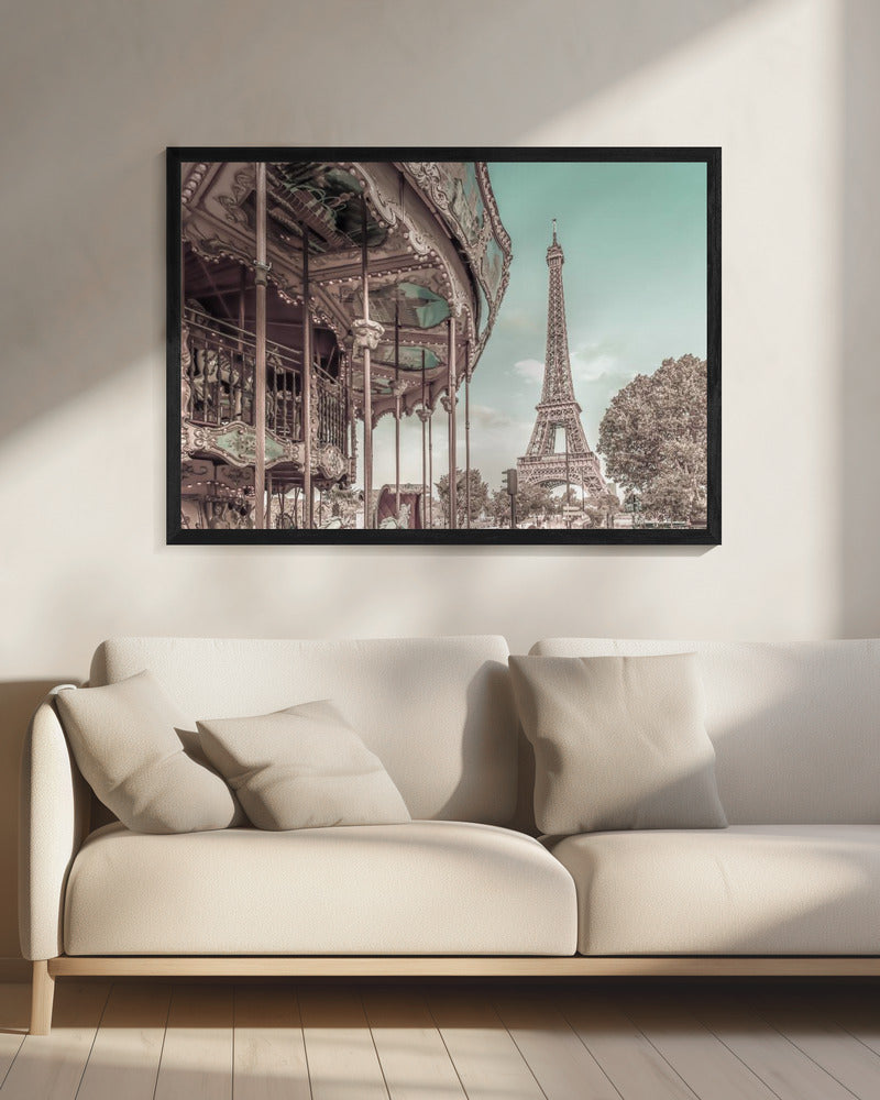 Typical Paris | urban vintage style - Poster / Art Print - interiör