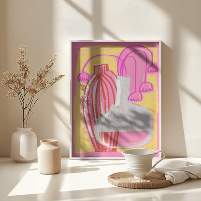 Neonstilllifeno5 - Poster / Art Print - interiör