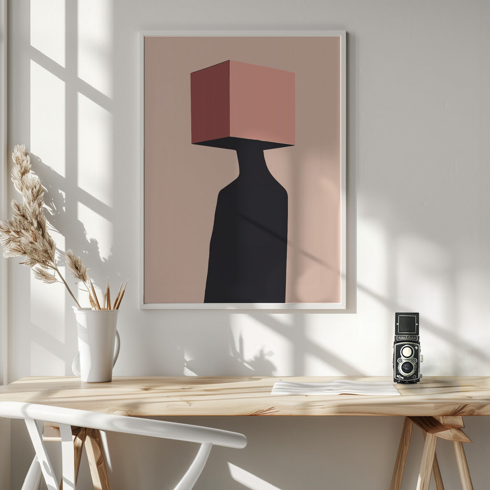 Think Inside the Box - Poster / Art Print - interiör