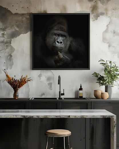ego cogito, ergo sum - Poster / Art Print - interiör
