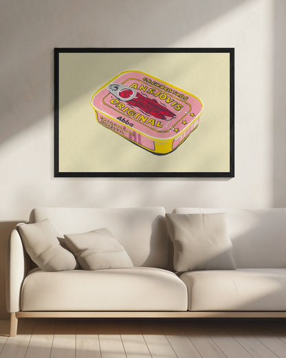Abba Ansjovis - Poster / Art Print - interiör