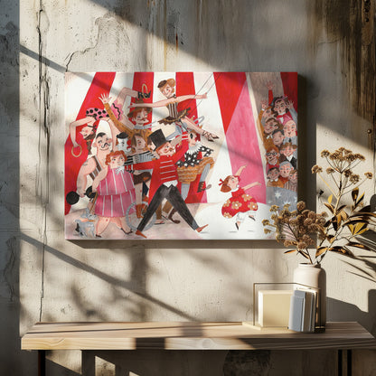 Circus in the city - Poster / Art Print - interiör