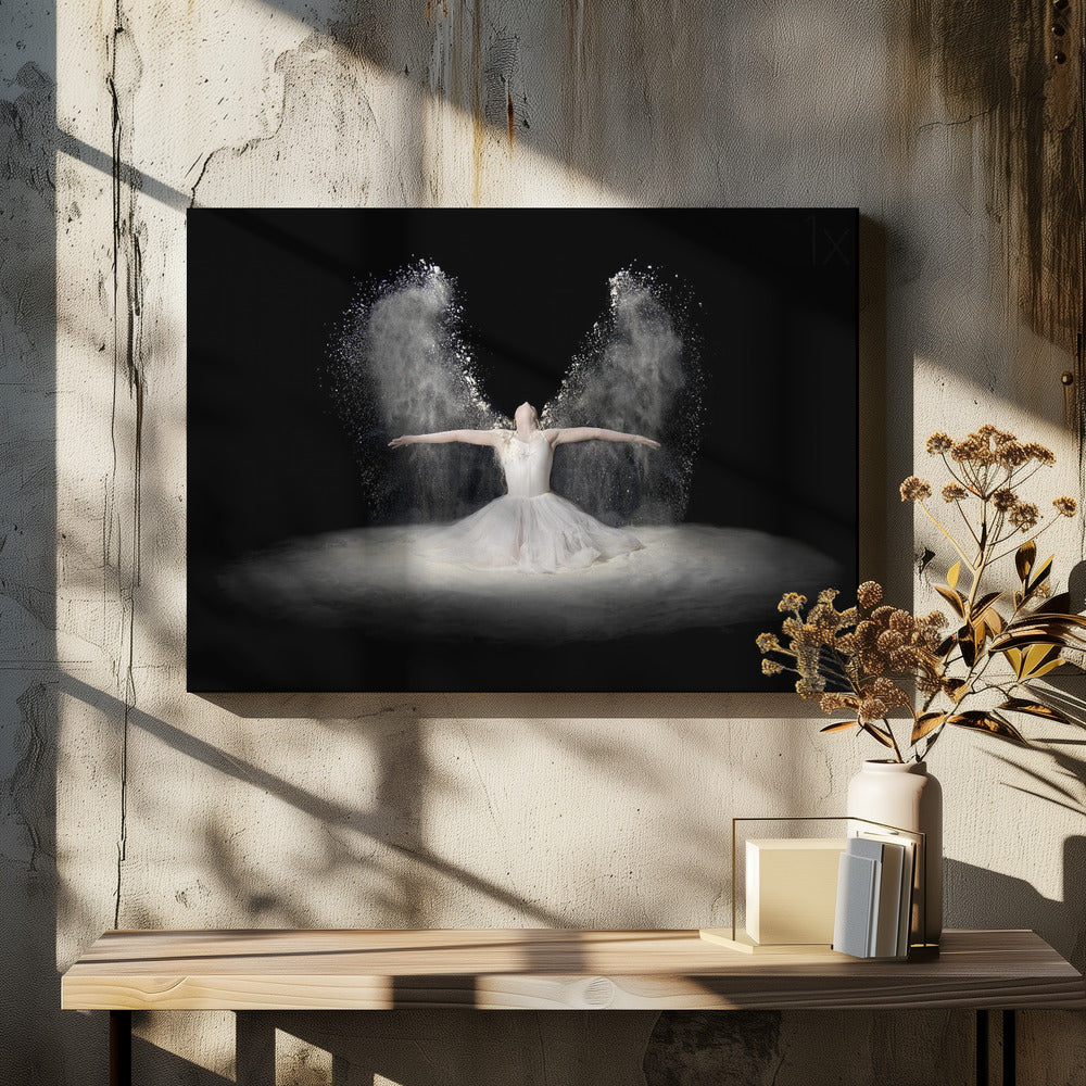 Flour Wings - Poster / Art Print - interiör