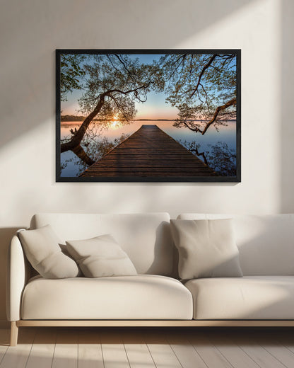 Framed - Poster / Art Print - interiör