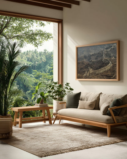 Early Spring in Mutianyu - Poster / Art Print - interiör
