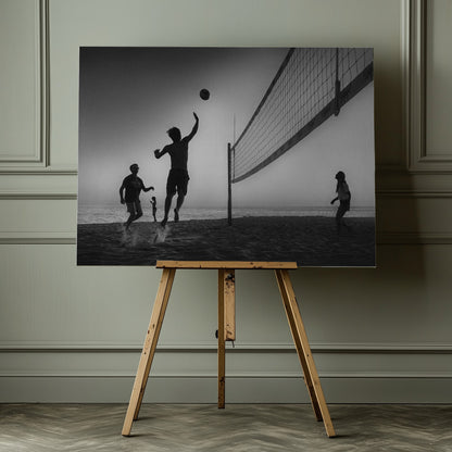 Beach volleyball - Poster / Art Print - interiör